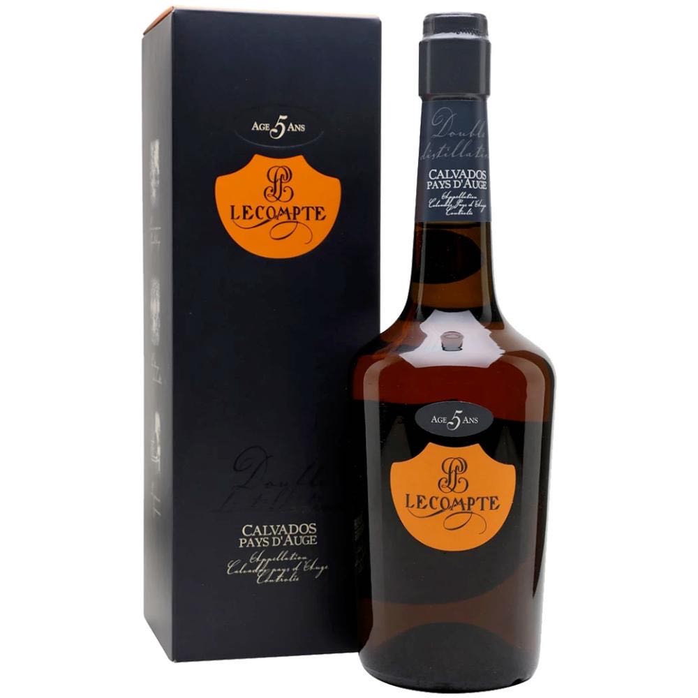 Lecompte Calvados 5 Year 750ml Years Aged - Lecompte (700 mL) alcohol collectible [Barcode 3181250001379] - Main Image 2
