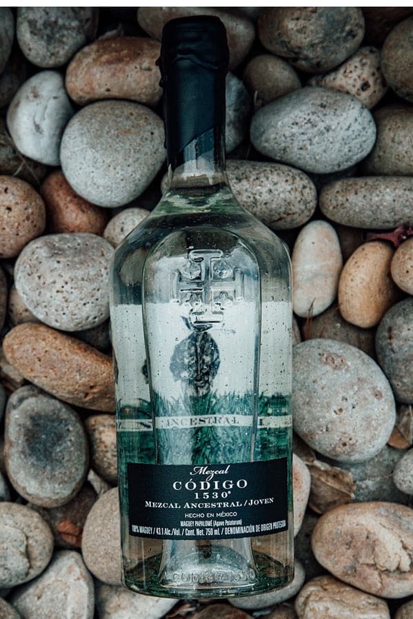 Codigo Ancestral Mezcal Ancestral Joven Ancestral - Codigo (750. mL) alcohol collectible [Barcode 850018046091] - Main Image 3