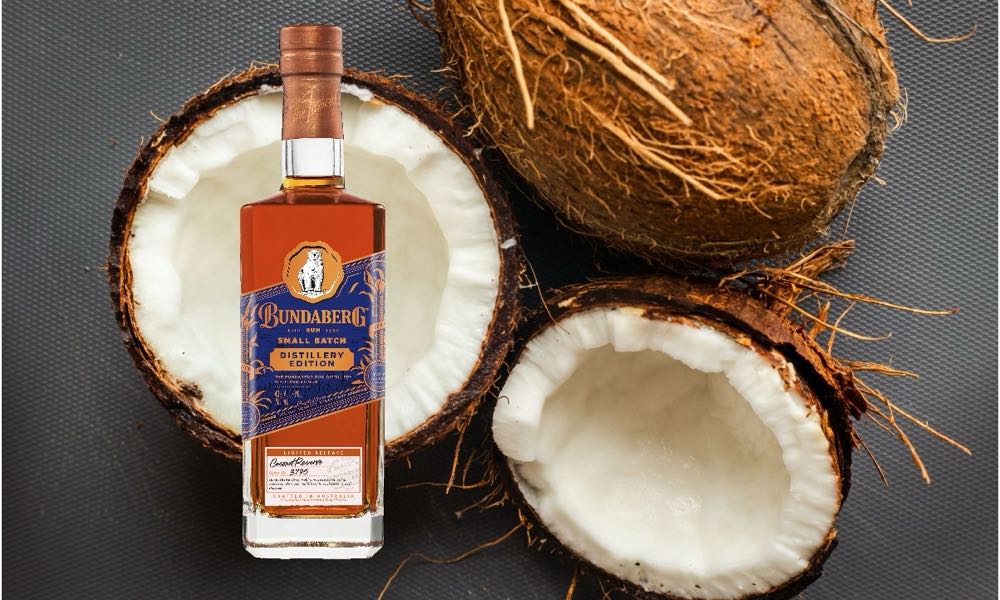 Bundaberg Small Batch Distillery Edition Coconut Reserve Rum 700mL  (700 mL) alcohol collectible [Barcode 9310495086931] - Main Image 2