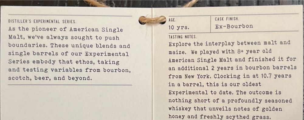 Stranahan’s Colorado Whiskey : Batch 13 - Stranahan’s (375 mL) alcohol collectible - Main Image 3