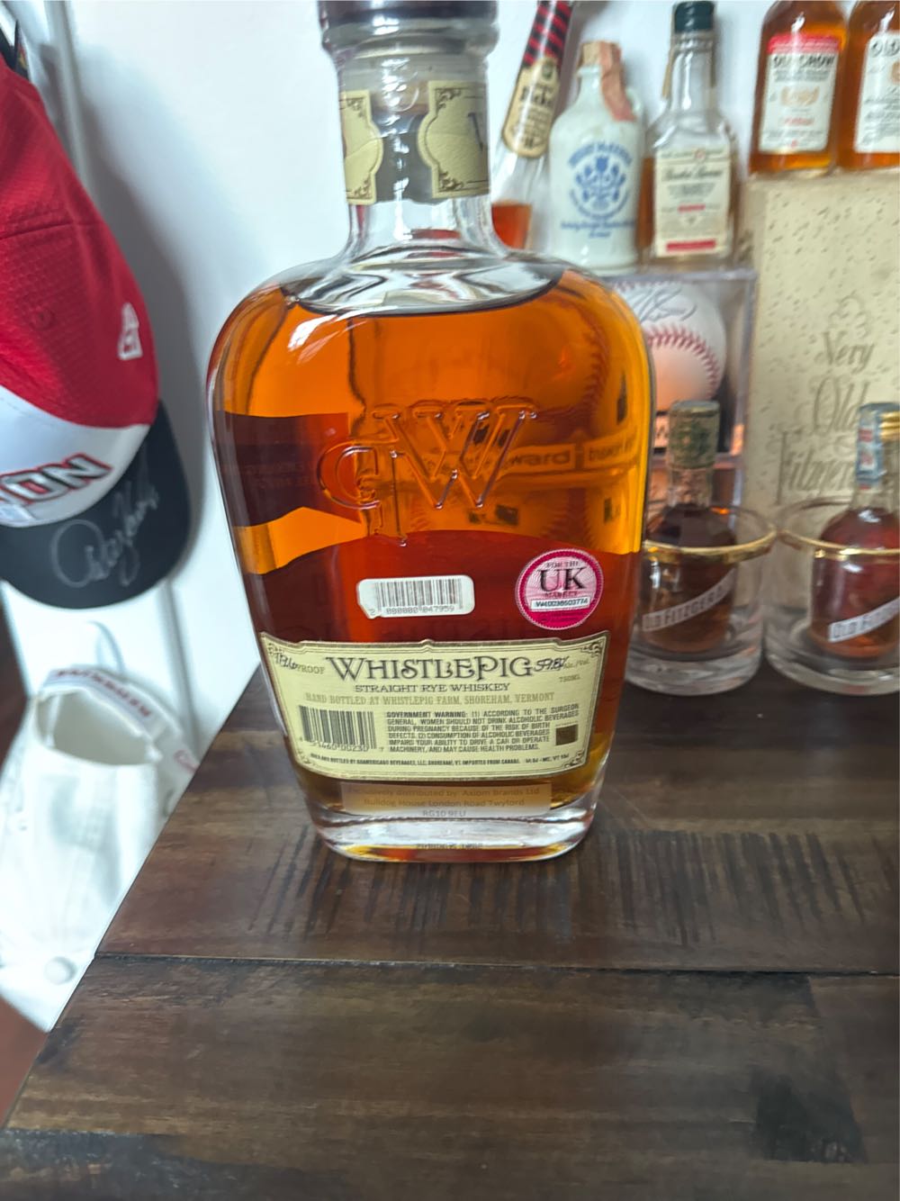 Whistlepig 10yr Barrel Strength  113.4 ‘Prav - Tribute To Dave P’ - MGP Distilling alcohol collectible - Main Image 2