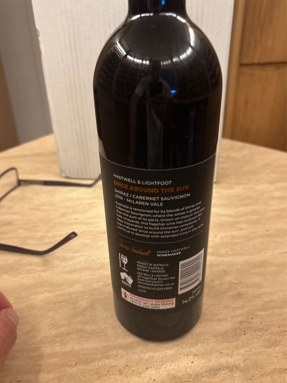 Once Around The Sun - Hastwell & Lightfoot alcohol collectible [Barcode 9339170001601] - Main Image 2