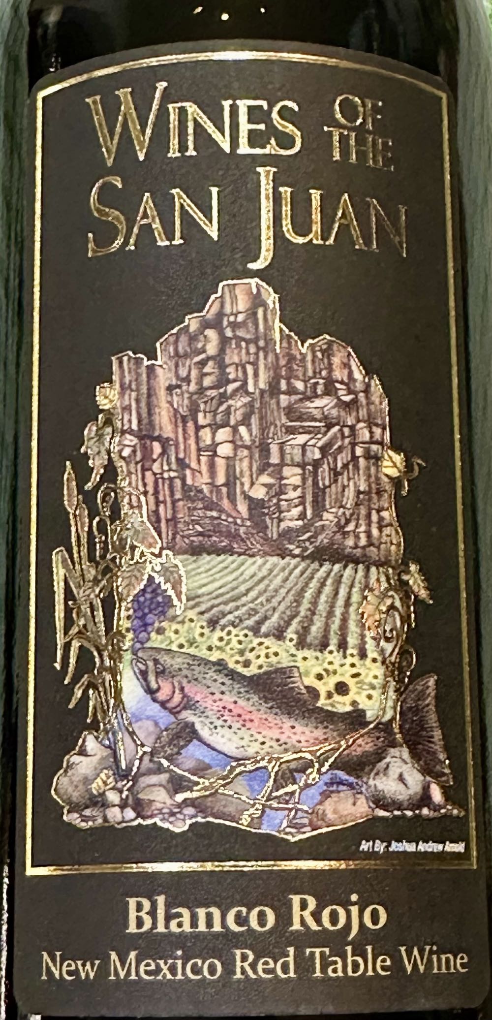 Wines Of The San Juan - Wines Of The San Juan (750 mL) alcohol collectible [Barcode 088498130034] - Main Image 3