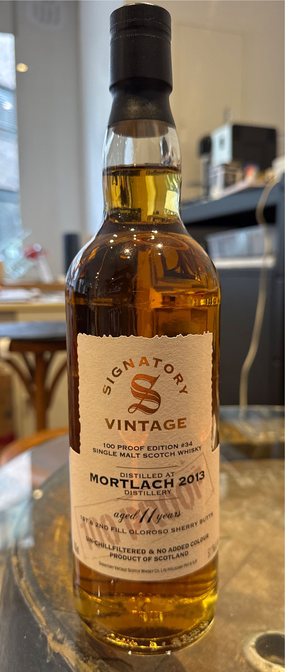 Glass Blown Razorback In Display Case