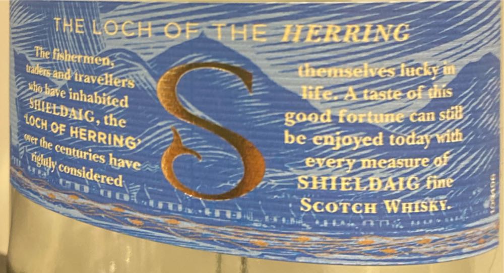 Shieldaig Single Malt Scotch Whisky - Shieldaig (750 mL) alcohol collectible - Main Image 2