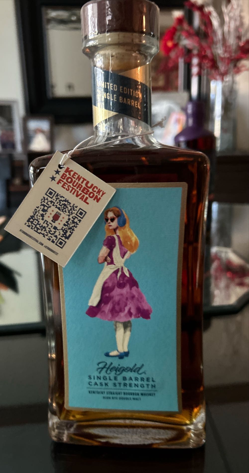 Rabbit Hole Heigold Bourbon Whiskey Barrel SB BP - Rabbit Hole Distilling (750 mL) alcohol collectible [Barcode 856581006944] - Main Image 3