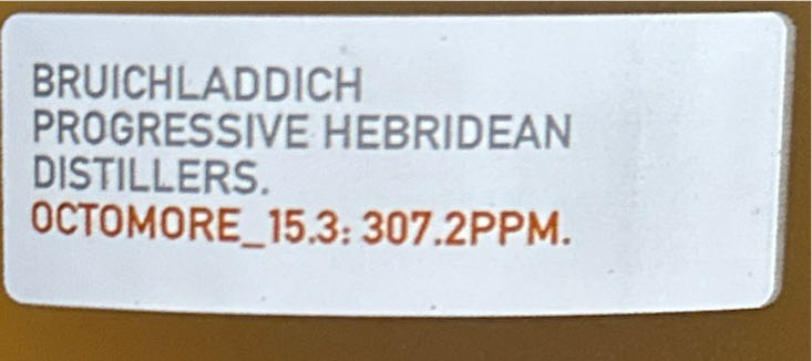 Octomore 15.3 Edition 700ml - Bruichladdich Distillery (700 mL) alcohol collectible [Barcode 087236701406] - Main Image 2