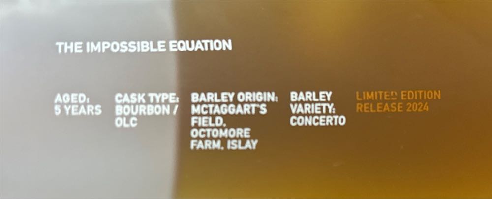 Octomore 15.3 Edition 700ml - Bruichladdich Distillery (700 mL) alcohol collectible [Barcode 087236701406] - Main Image 3
