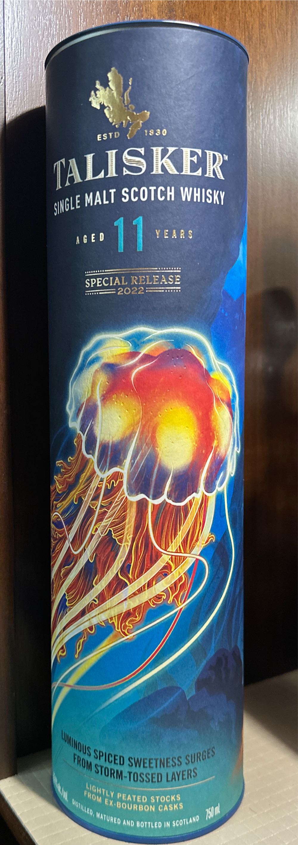 Talisker 11  Special Release 2022 - Talisker Distillery (750 mL) alcohol collectible [Barcode 088076187795] - Main Image 2