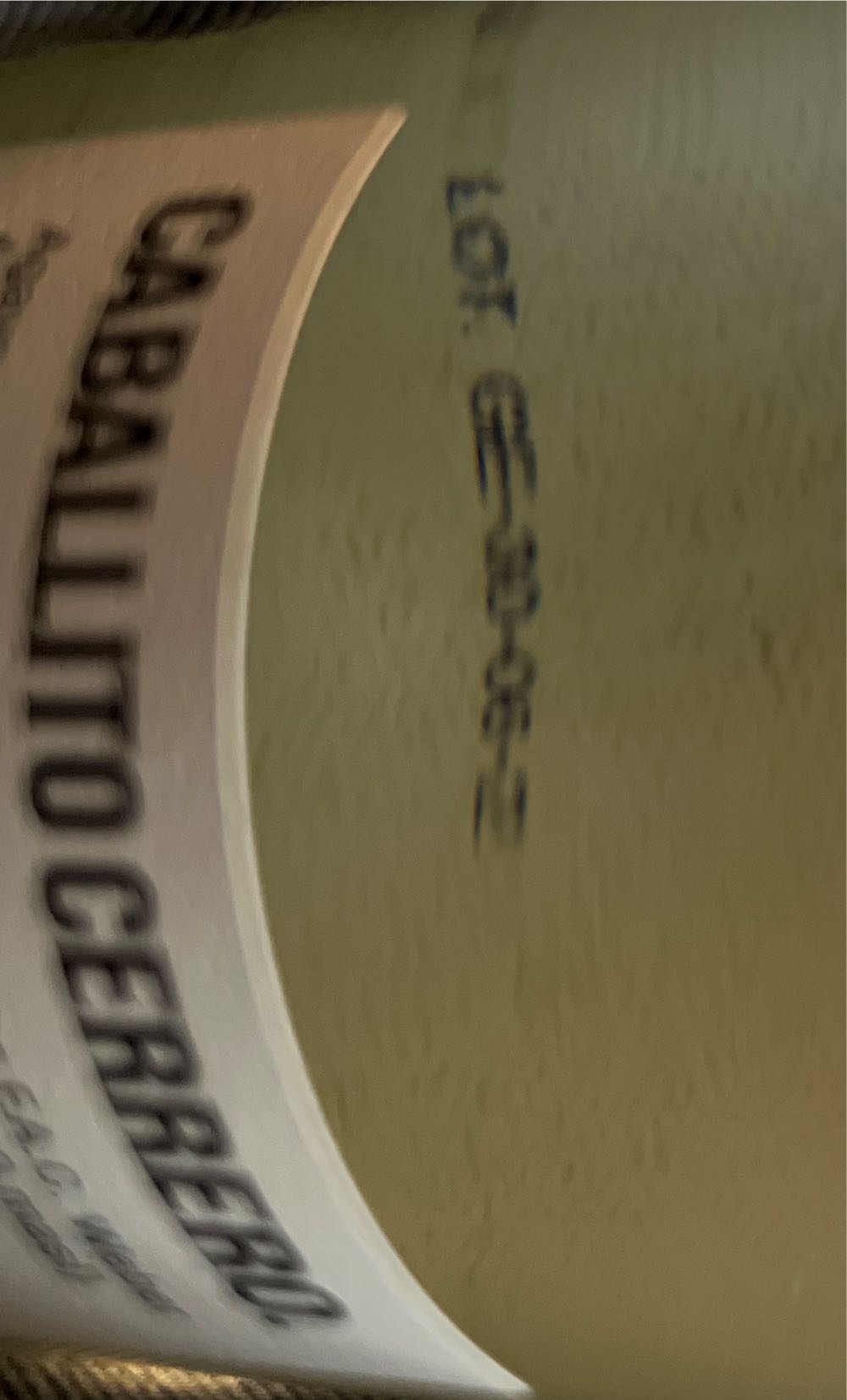 Caballito Cerrero Azul Blanco 46 - Caballito Cerrero (750 mL) alcohol collectible [Barcode 850016427199] - Main Image 3