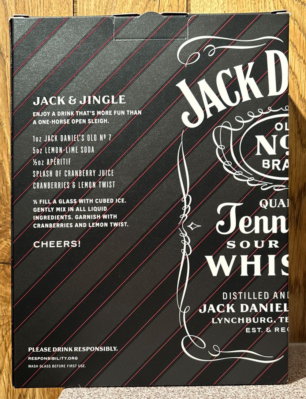 Jack Daniel’s Happy Holidays - Jack Daniel’s Distillery, Lynchburg, TN (750 mL) alcohol collectible - Main Image 3