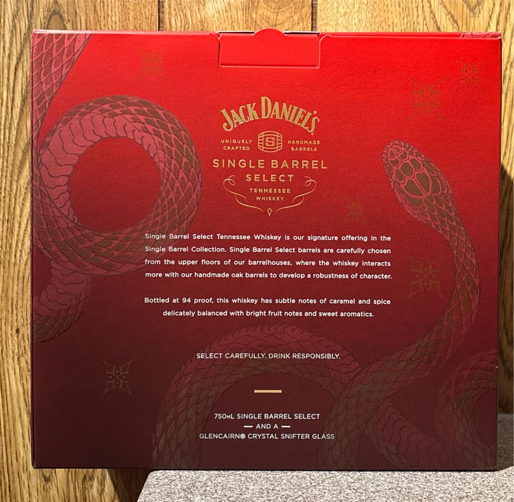 Jack Daniel’s Single Barrel Select - Jack Daniel’s Distillery, Lynchburg, TN (750 mL) alcohol collectible - Main Image 3