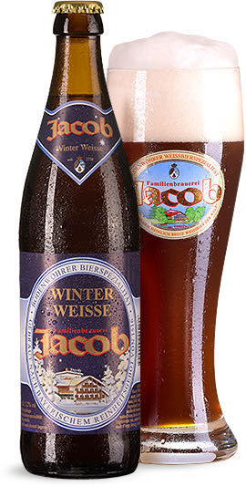 Jacob - Winterweisse - Brauerei Jacob, Bodenwöhr (500 mL) alcohol collectible [Barcode 4028942000045] - Main Image 2