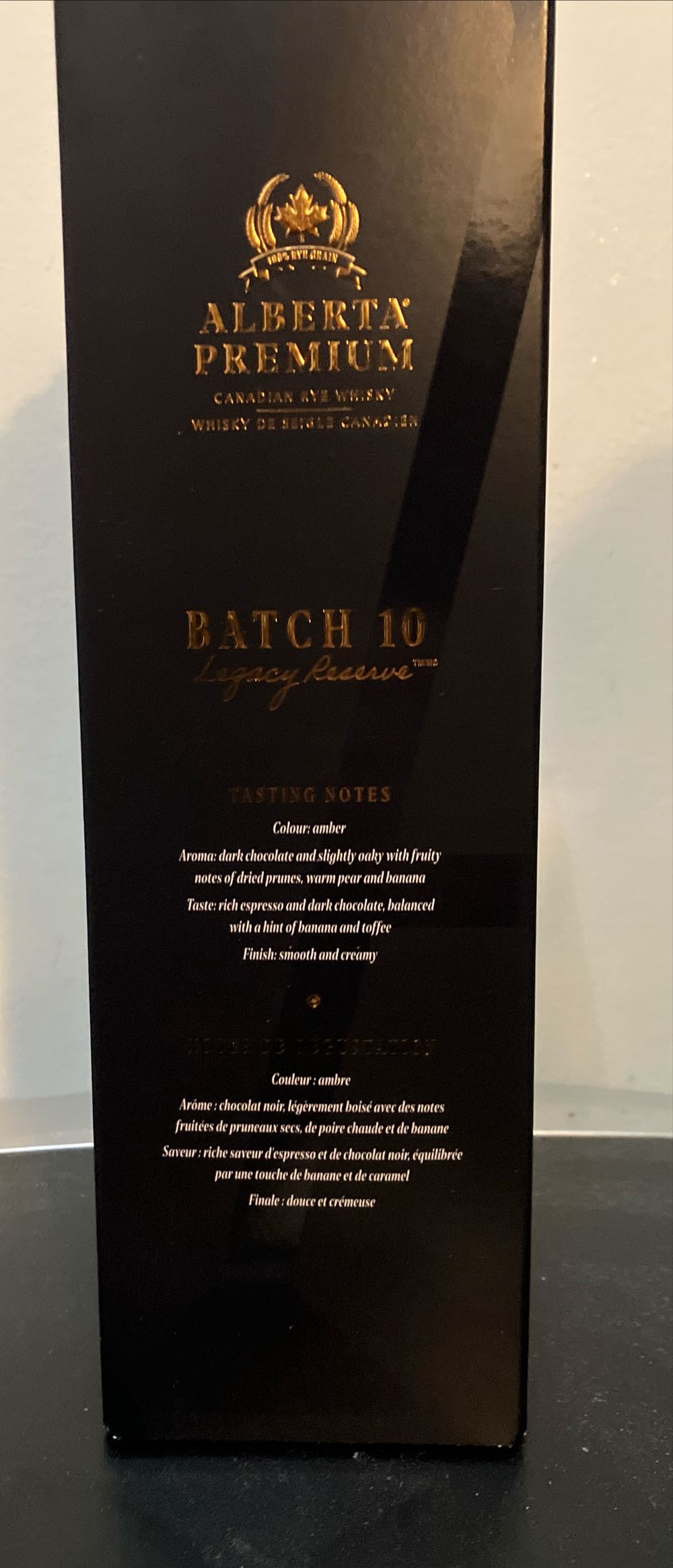 Alberta Premium Batch 10 Legacy Reserve Canadian Rye ... - Alberta Distillers Limited alcohol collectible [Barcode 080686007876] - Main Image 4