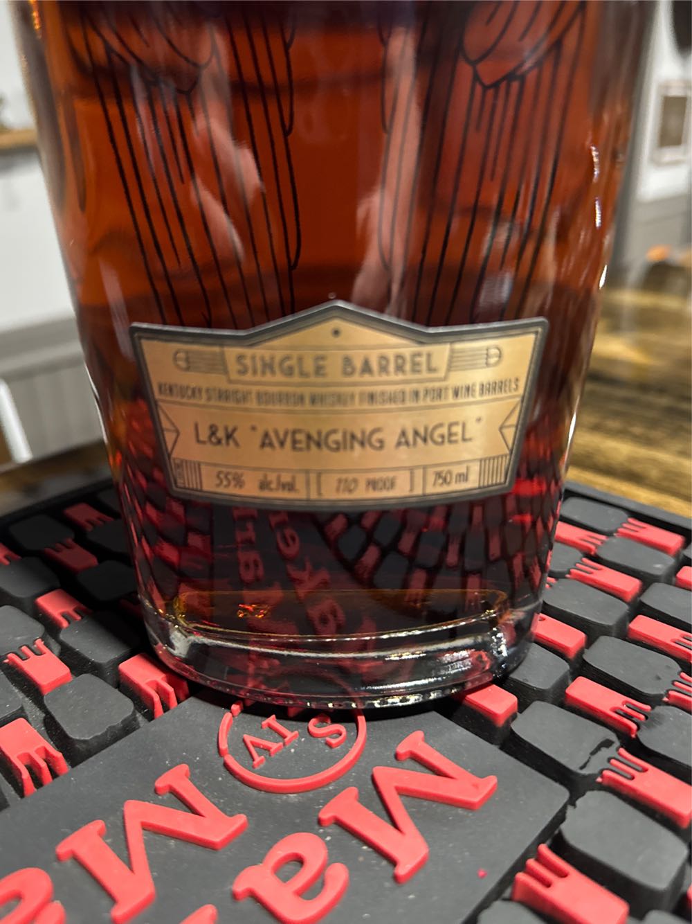 Angels Envy Single Barrel L&K Avenging Angel - Angel’s Envy (750 mL) alcohol collectible [Barcode 080480986353] - Main Image 2