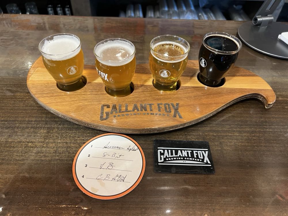 Gallant Fox Bullit Light Lager - Gallant Fox Brewing Company, Mount Washington alcohol collectible - Main Image 2