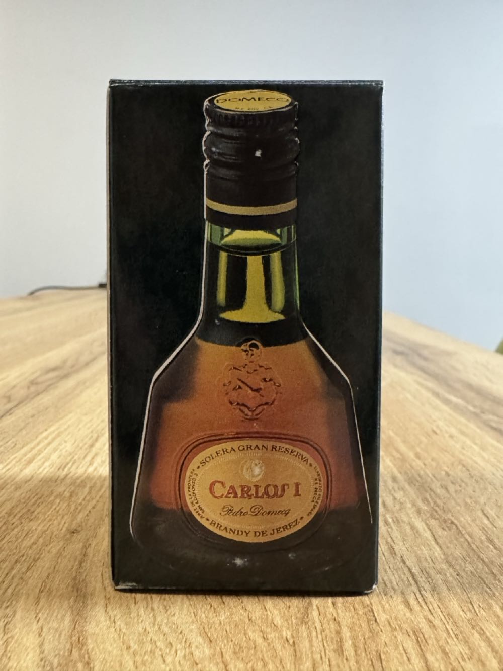 Carlos I  (50 mL) alcohol collectible - Main Image 2