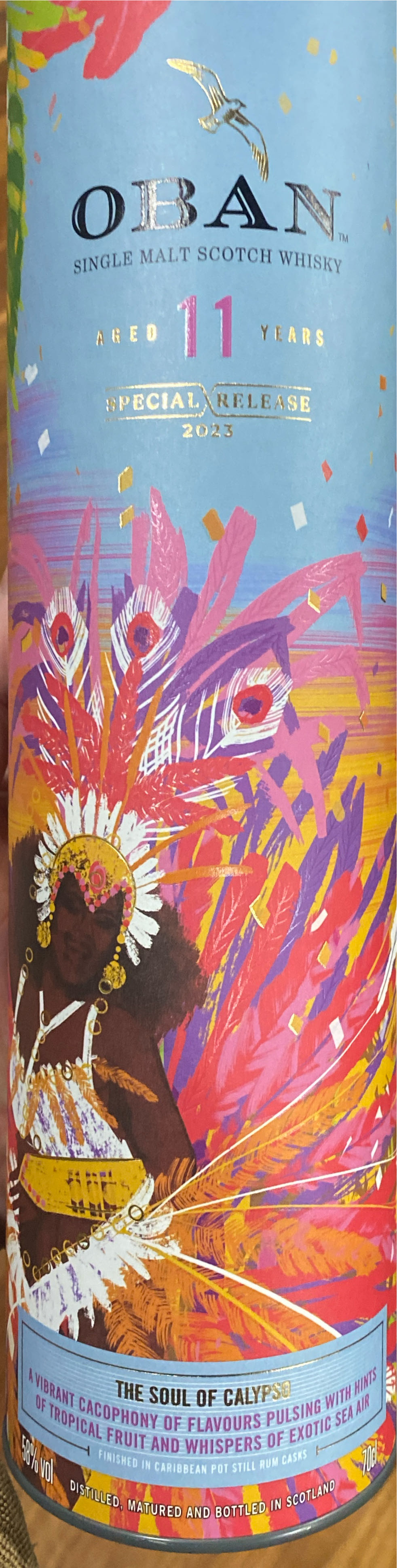 Oban 11 Year Old The Soul Of Calypso - Oban Distillery (700 mL) alcohol collectible [Barcode 5000281073705] - Main Image 2