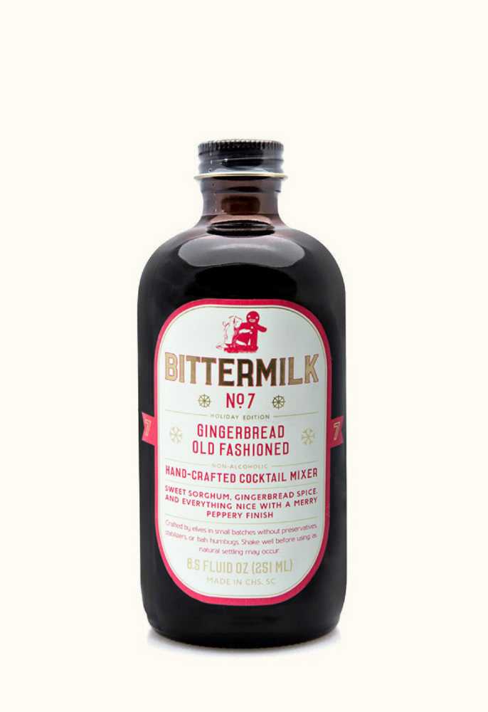 Bittermilk No.7 Gingerbread Old Fashioned Mix Mixer– Cocktail - Buttermilk, LLC (8.5 FL OZ) alcohol collectible [Barcode 852175005126] - Main Image 2