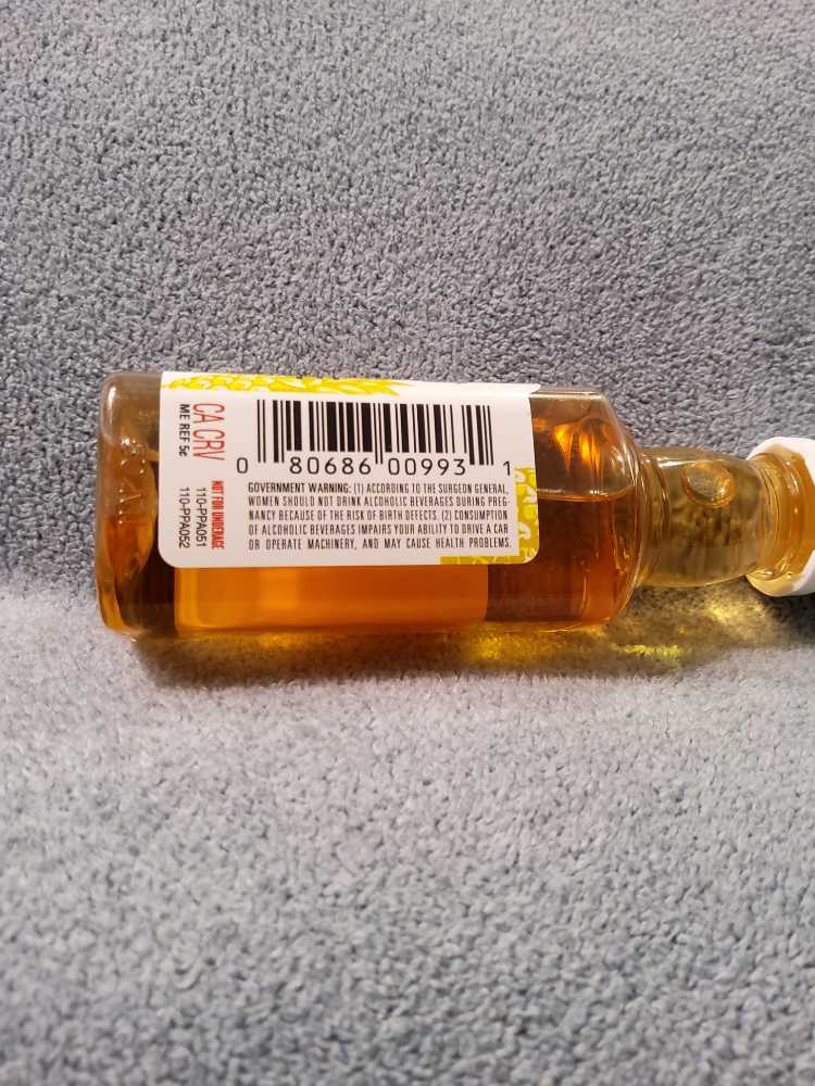 Jim Beam Pineapple  - James B. Beam Distilling Co, Frankfort, KY (750 mL) alcohol collectible [Barcode 080686009931] - Main Image 2