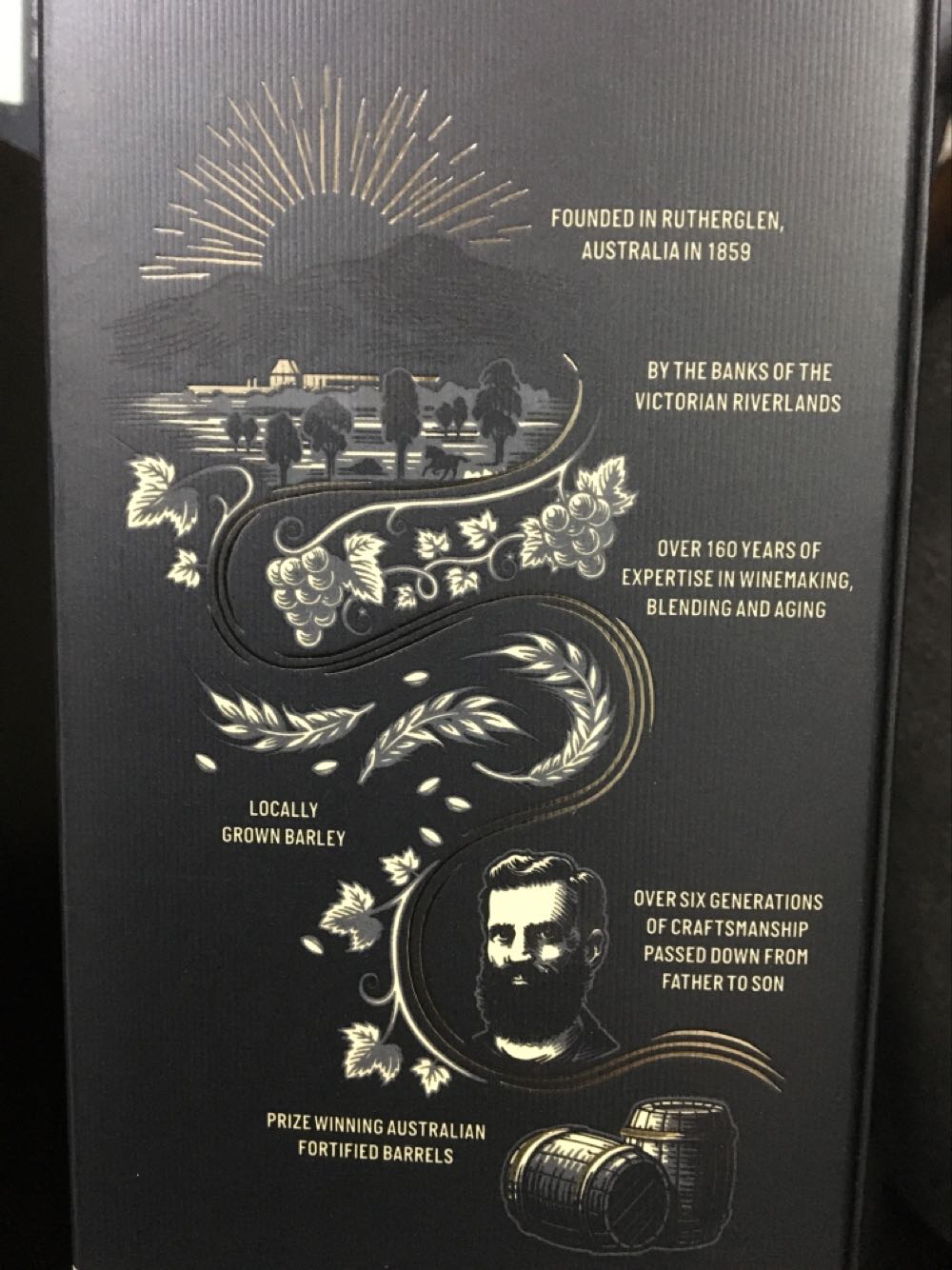 Morris Rutherglen Sherry Barrel Single Malt Whisky 700ml - Morris Rutherglen (700 mL) alcohol collectible [Barcode 9322214005994] - Main Image 4