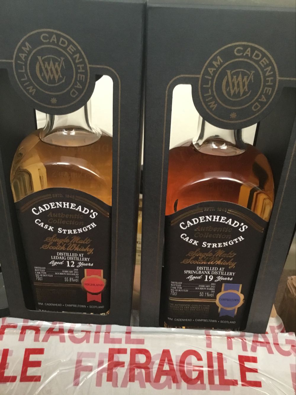 Cadenheads Authentic Cask Strength Collection 2021  alcohol collectible - Main Image 2