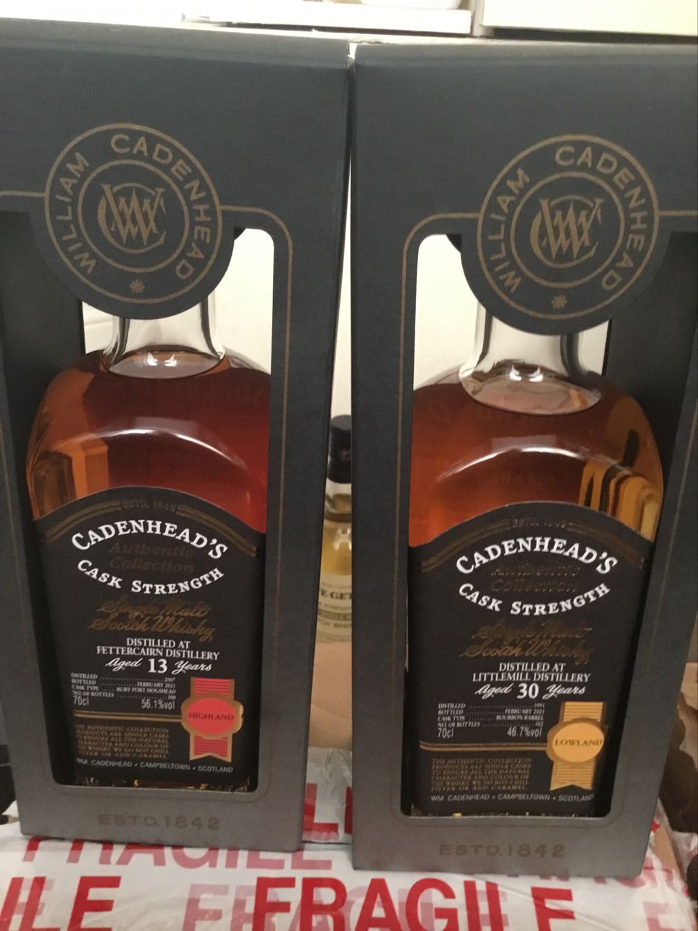 Cadenheads Authentic Cask Strength Collection 2021  alcohol collectible - Main Image 3