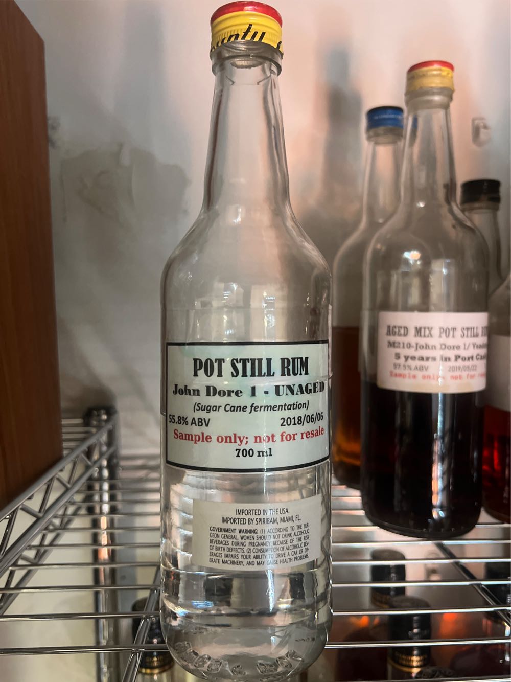 Admiral Rodney Officer’s Release N°2 Rum Officer’s 2 Officers Hms No. Saint Lucia No.2 Irish Whiskey