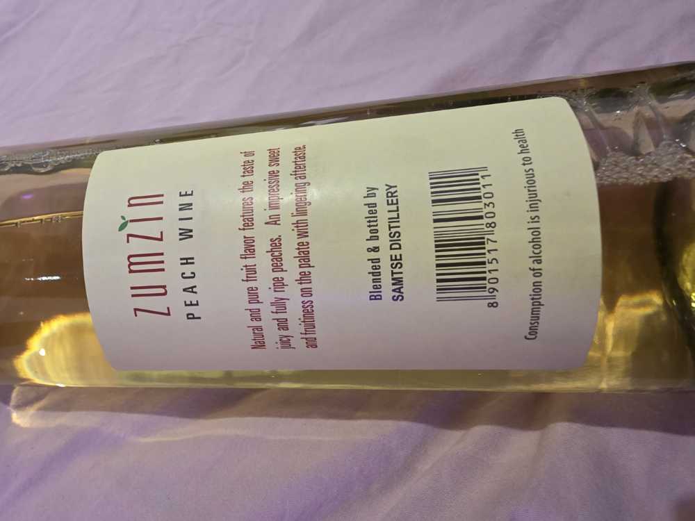 Zumzin - Samtse (750 mL) alcohol collectible [Barcode 8901517803011] - Main Image 2