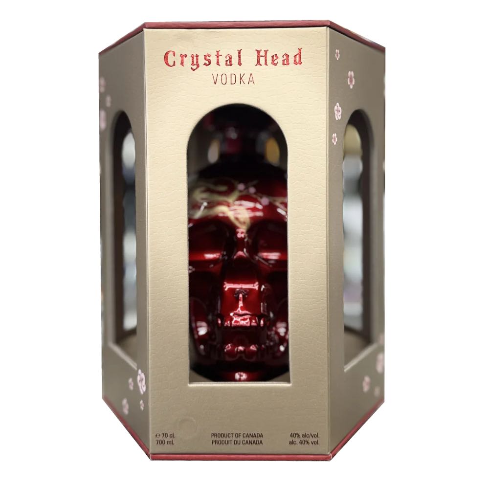 Crystal Head Vodka Lunar New Year - Snake - Globefill Inc. (700 mL) alcohol collectible [Barcode 627040412688] - Main Image 2