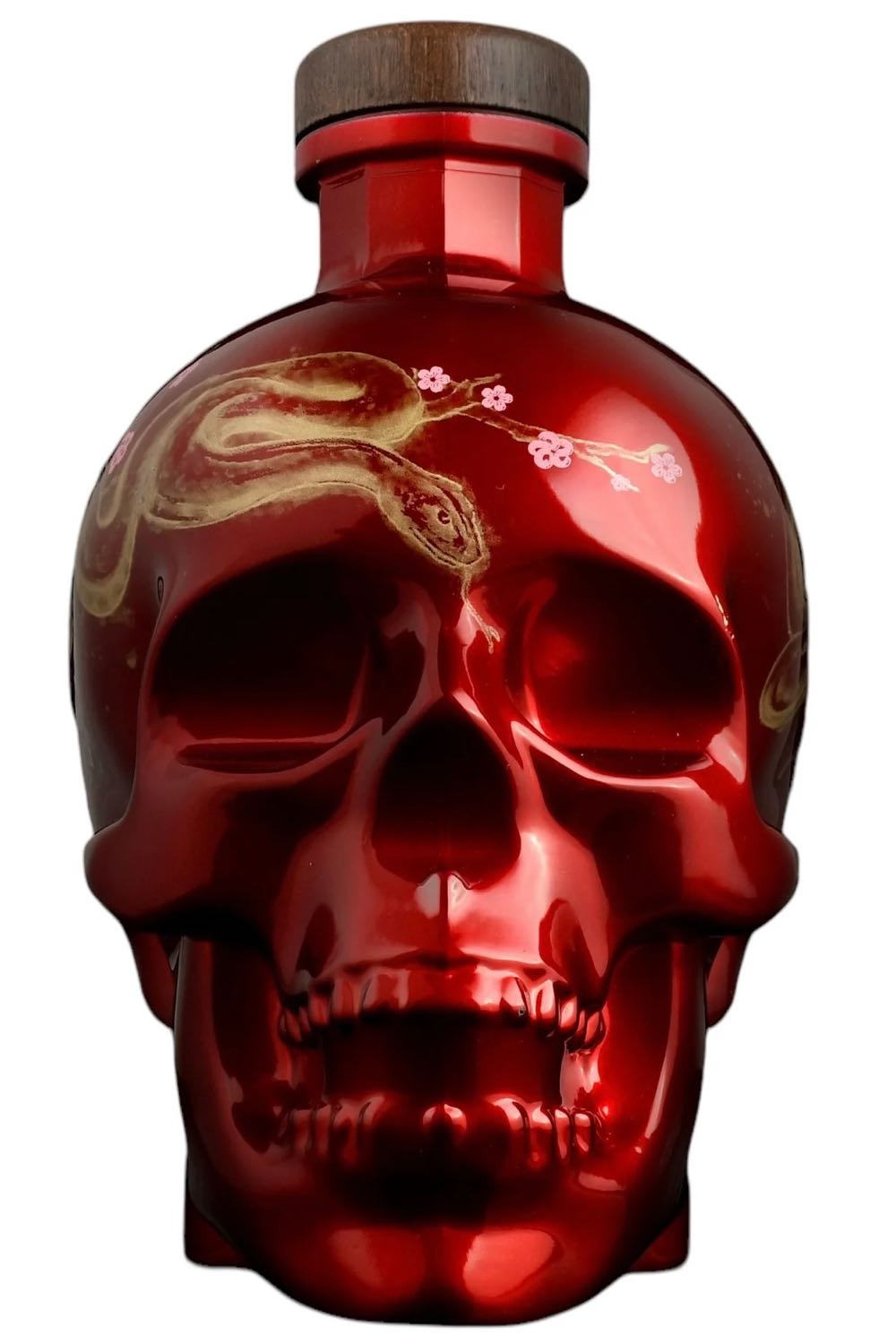 Crystal Head Vodka Lunar New Year - Snake - Globefill Inc. (700 mL) alcohol collectible [Barcode 627040412688] - Main Image 3