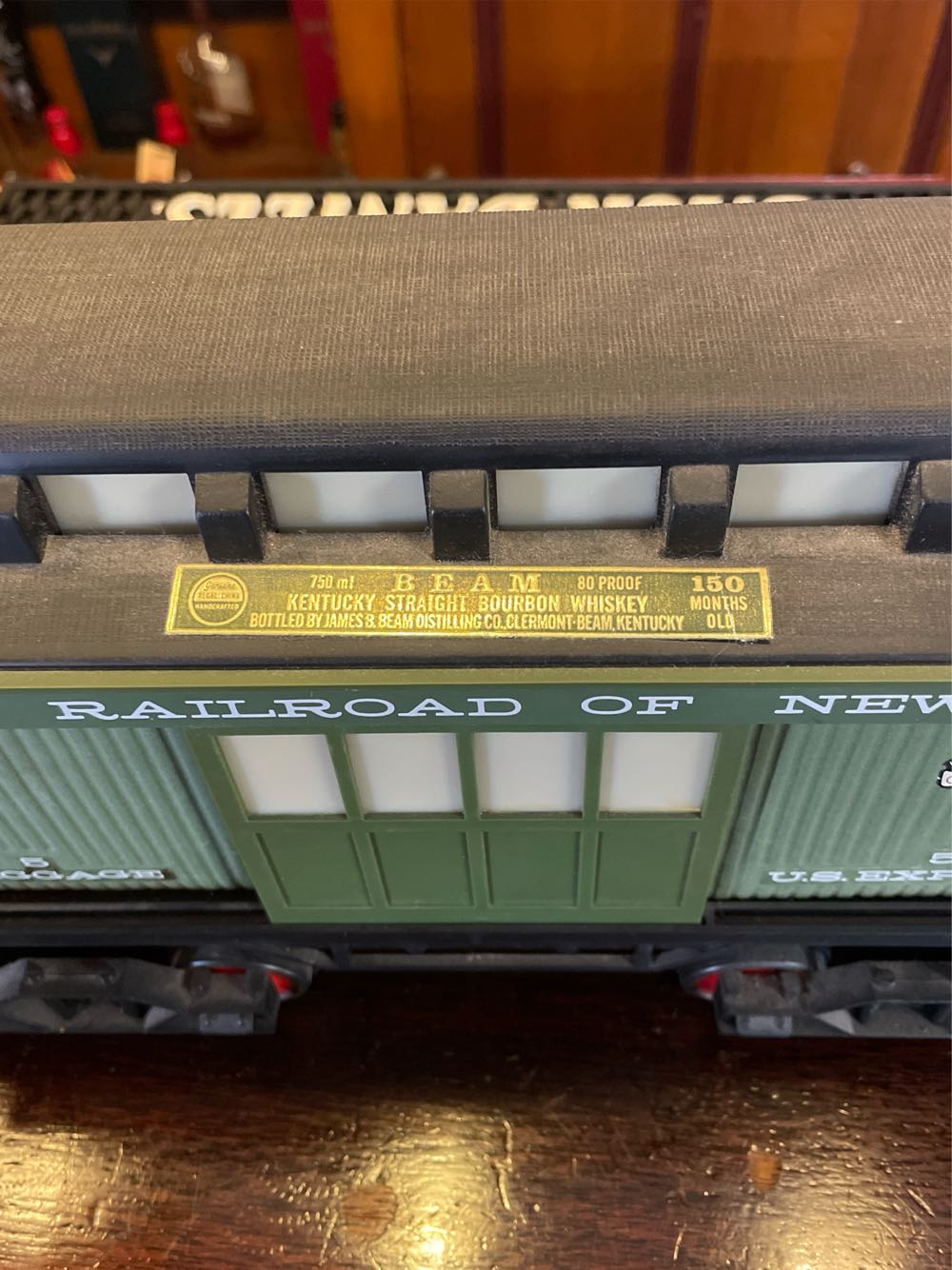Jim Beam Baggage Car - Jim Beam Distillery (750 mL) alcohol collectible - Main Image 3