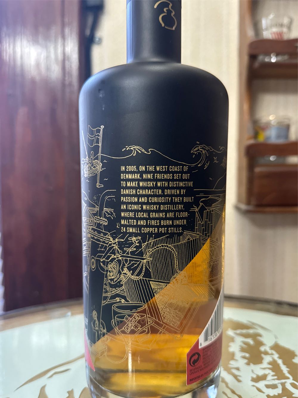 Stauning Kaos Triple Malt Whisky 750ml Danish ’kaos’ - Stauning Whisky (750 mL) alcohol collectible [Barcode 816136028562] - Main Image 2