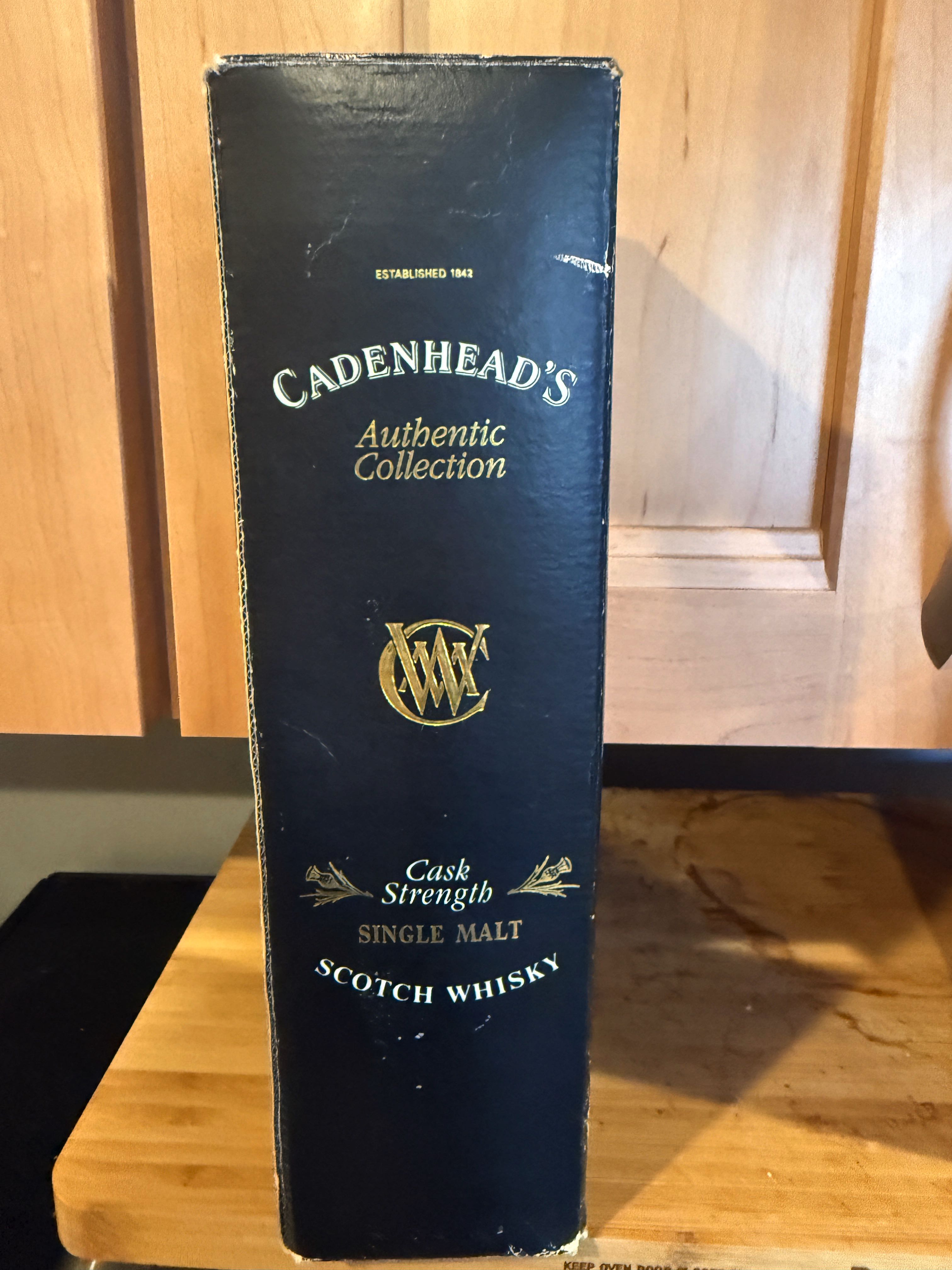 Cadenhead’s Highland Scotch Whiskey 21 - Glenlochy Distillery (700) alcohol collectible - Main Image 3