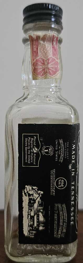 Old No 7 - Jack Daniel Distillery (50 mL) alcohol collectible - Main Image 3