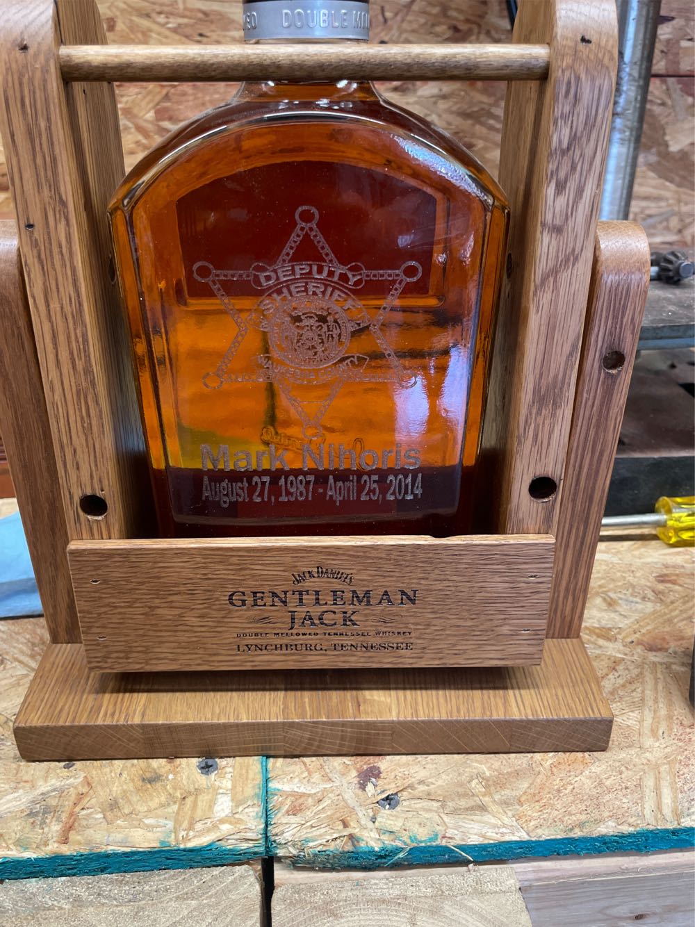 Gentleman Jack - Barrel Tree 2024 - Jack Daniel‘s Distillery (1 L) alcohol collectible [Barcode 082184038734] - Main Image 2