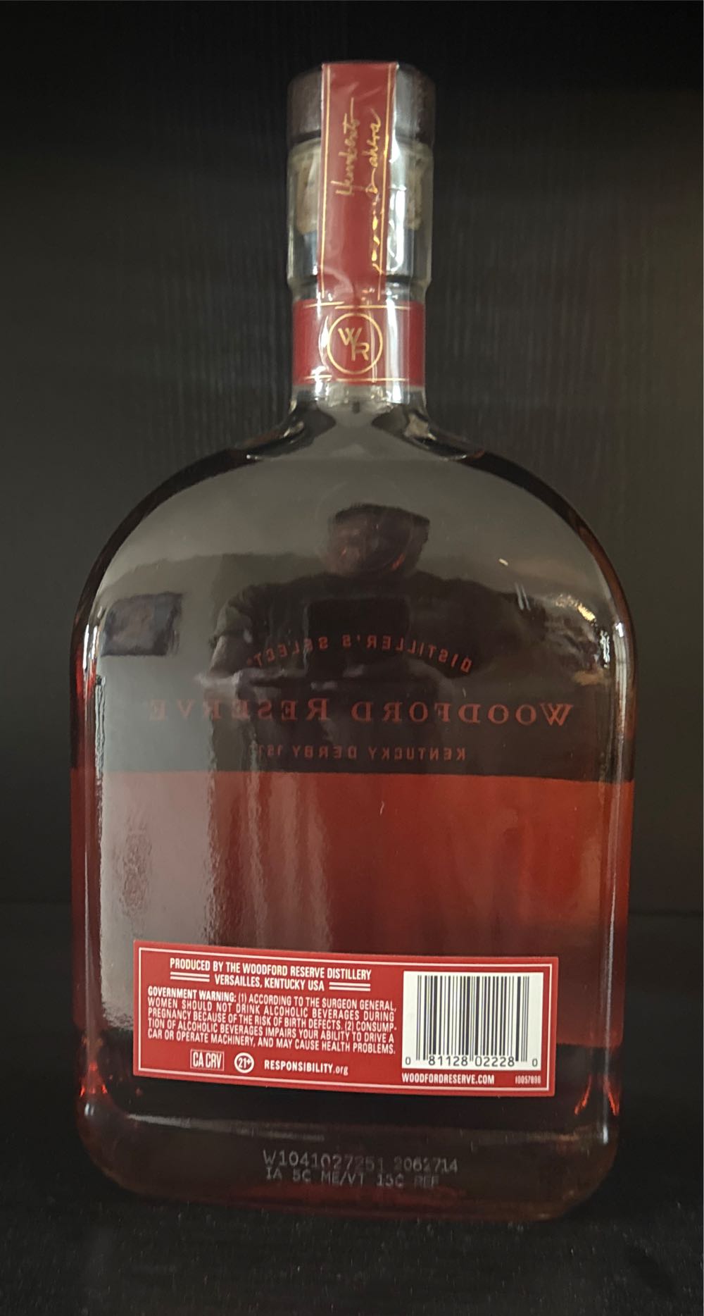 Woodford Kentucky Derby #151 - The Woodford Reserve Distillery (1000 mL) alcohol collectible [Barcode 081128022280] - Main Image 2