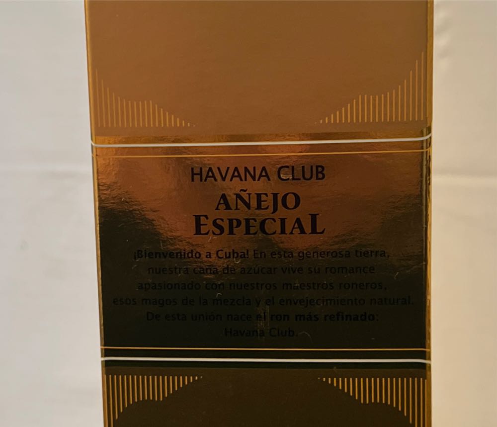 Havana Club Anejo Especial  alcohol collectible [Barcode 8501110085700] - Main Image 2
