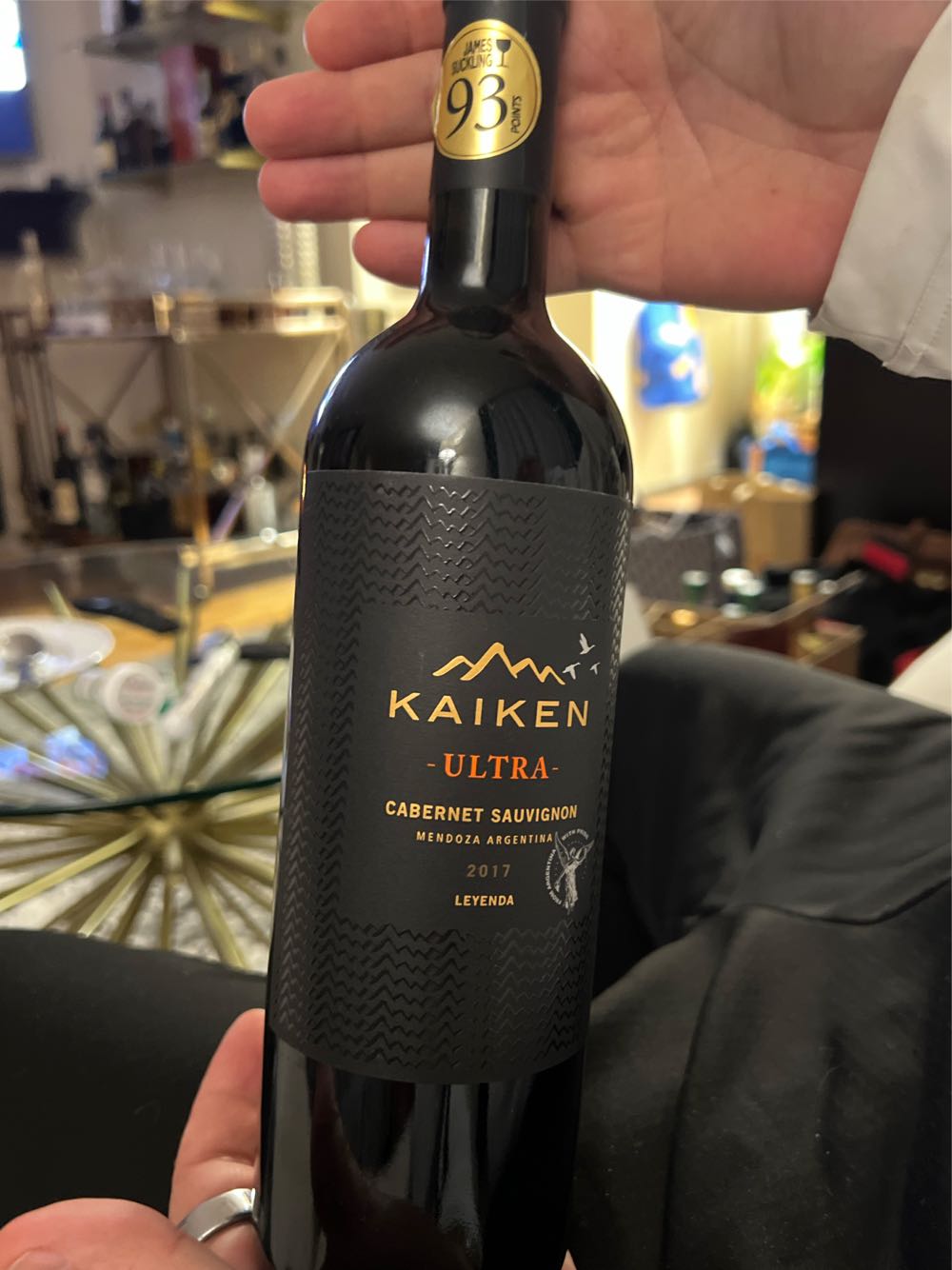 Kaiden Ultra Mendoza Aregentina  (750 mL) alcohol collectible [Barcode 715126556033] - Main Image 3