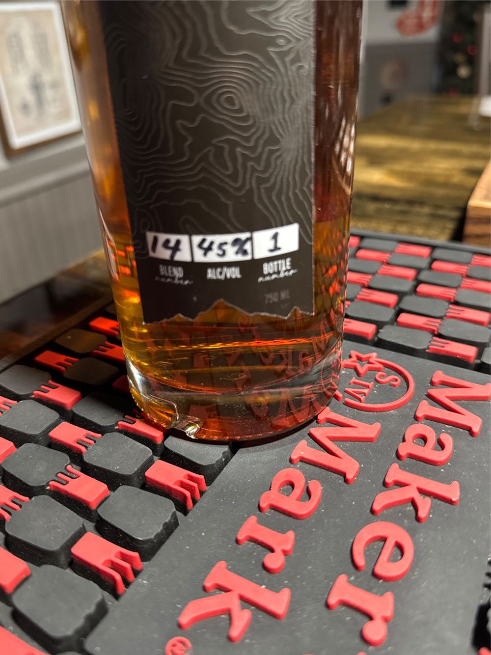 Killington 4241 Blended Whiskey - Killington Distillery (750 mL) alcohol collectible [Barcode 850036564027] - Main Image 2