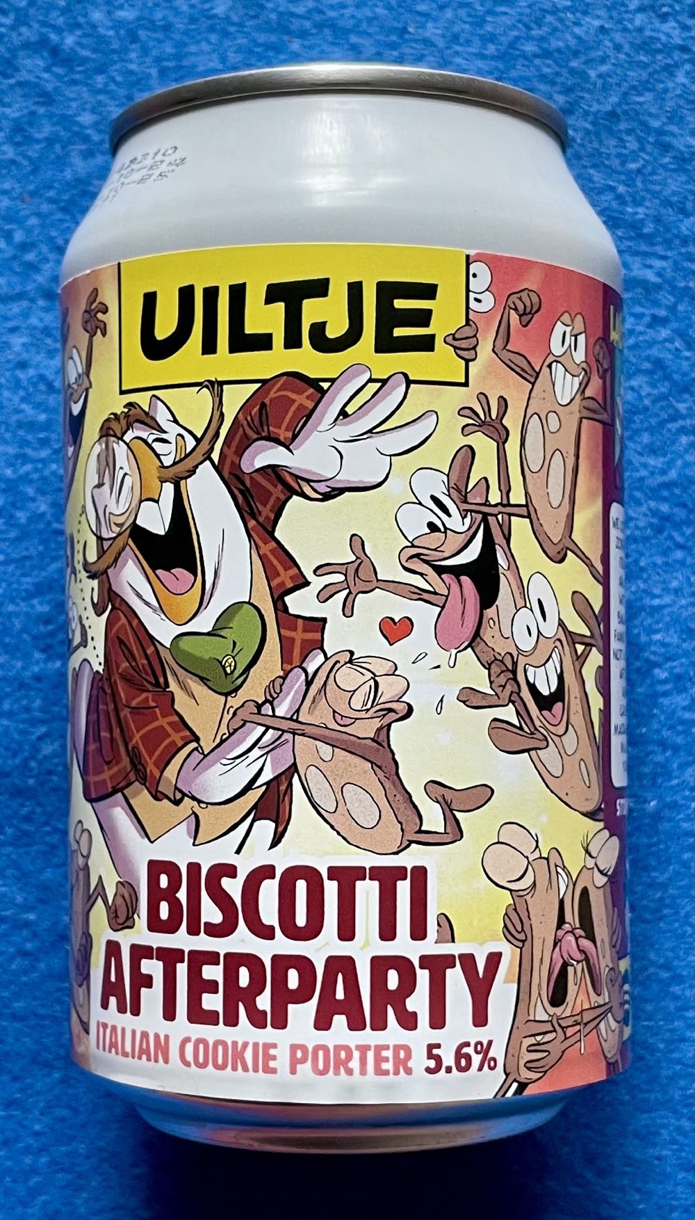 Biscotti Afterparty - Uiltje Brewing Company (330 mL) alcohol collectible [Barcode 8721055140566] - Main Image 2