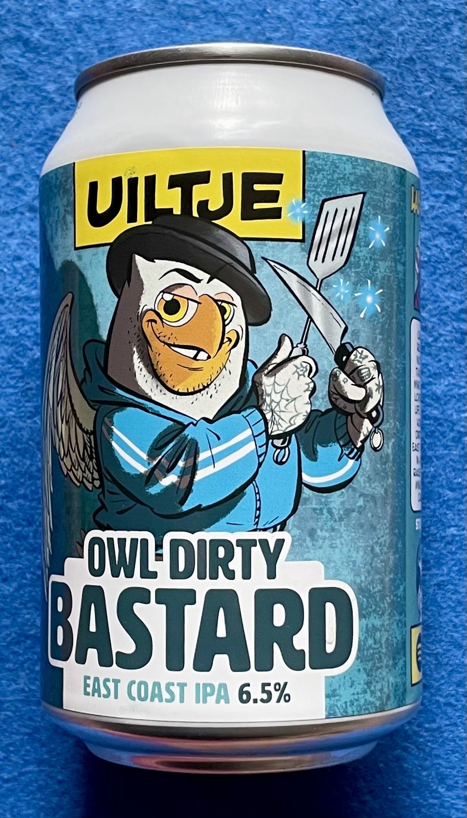 Owl Dirty Bastard - Uiltje Brewing Company (330 mL) alcohol collectible [Barcode 8721055142126] - Main Image 2