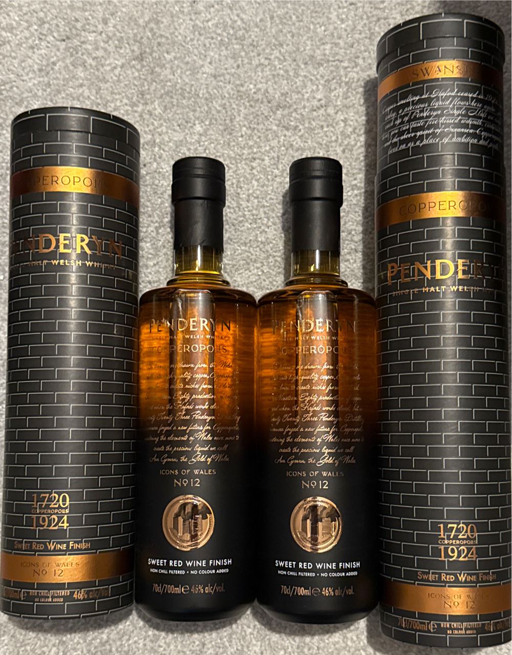 Penderyn IOW 12 Copperopolis - Penderyn (700 mL) alcohol collectible [Barcode 5011594003440] - Main Image 2