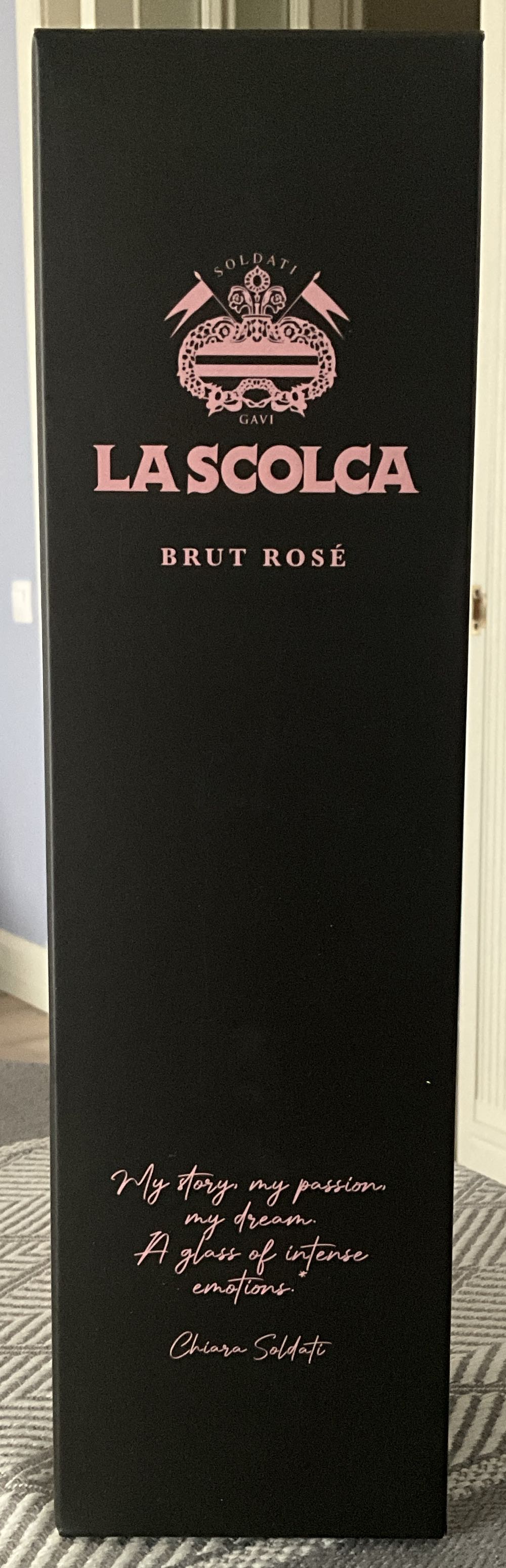 Soldati LaScolca Rose  alcohol collectible - Main Image 2