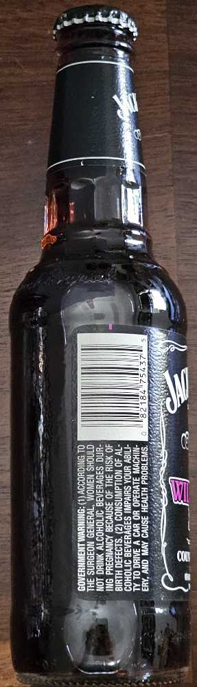 Wildberry Jack - Jack Daniel’s Beverage Co. (10 FL OZ) alcohol collectible [Barcode 082184754375] - Main Image 2