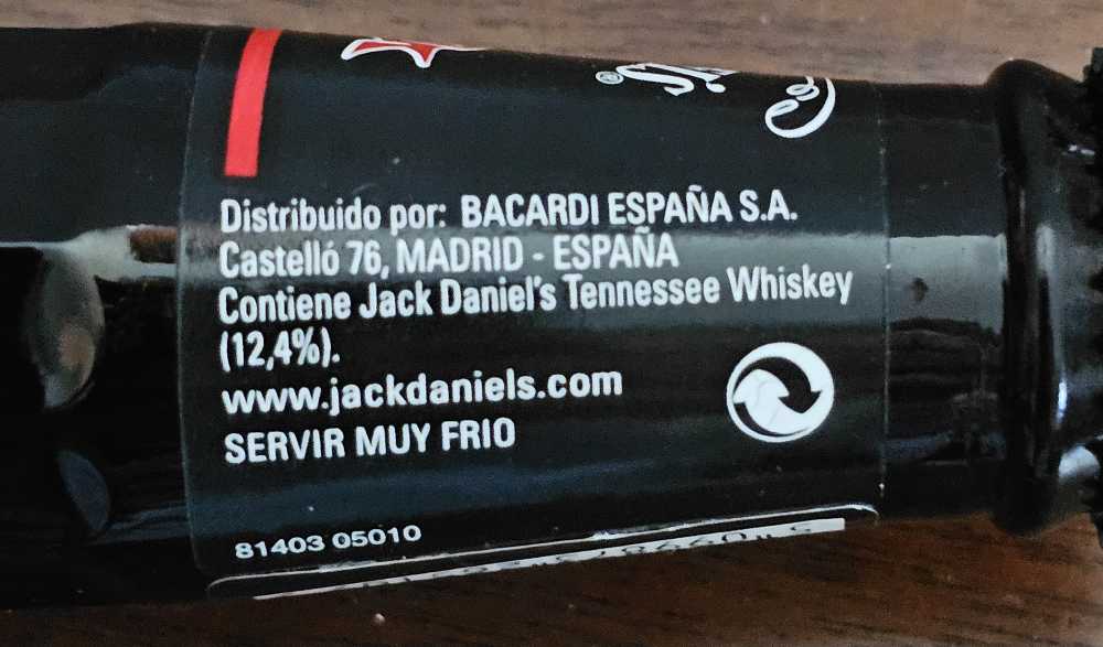 Black 7 - Brown-Forman Beverages Europe LTD (275 mL) alcohol collectible [Barcode 5099873265109] - Main Image 3