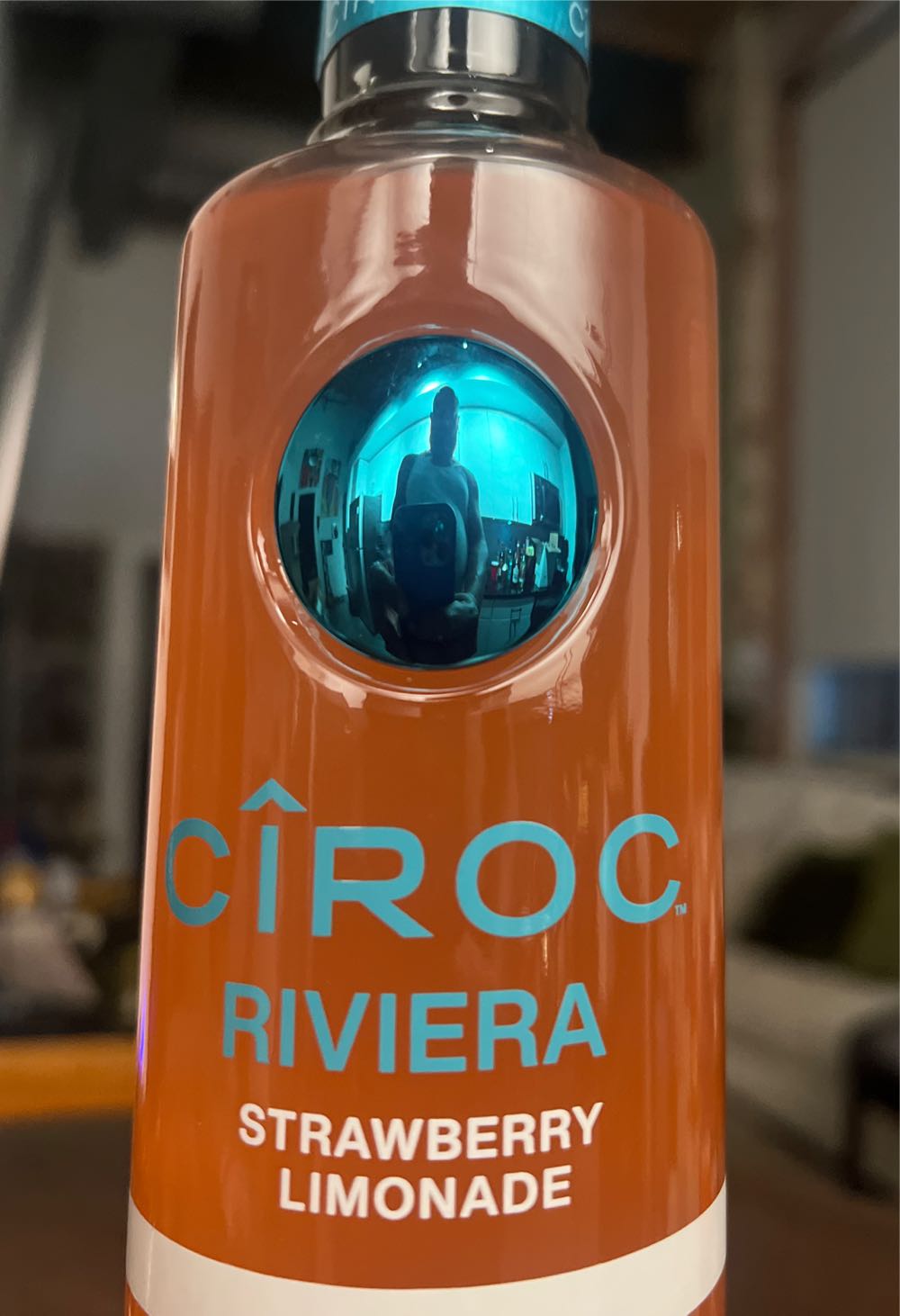 Ciroc Riviera Strawberry Lemonade Vodka 750ml Limonade - Ciroc Distilling Company (750 mL) alcohol collectible [Barcode 088076190283] - Main Image 2