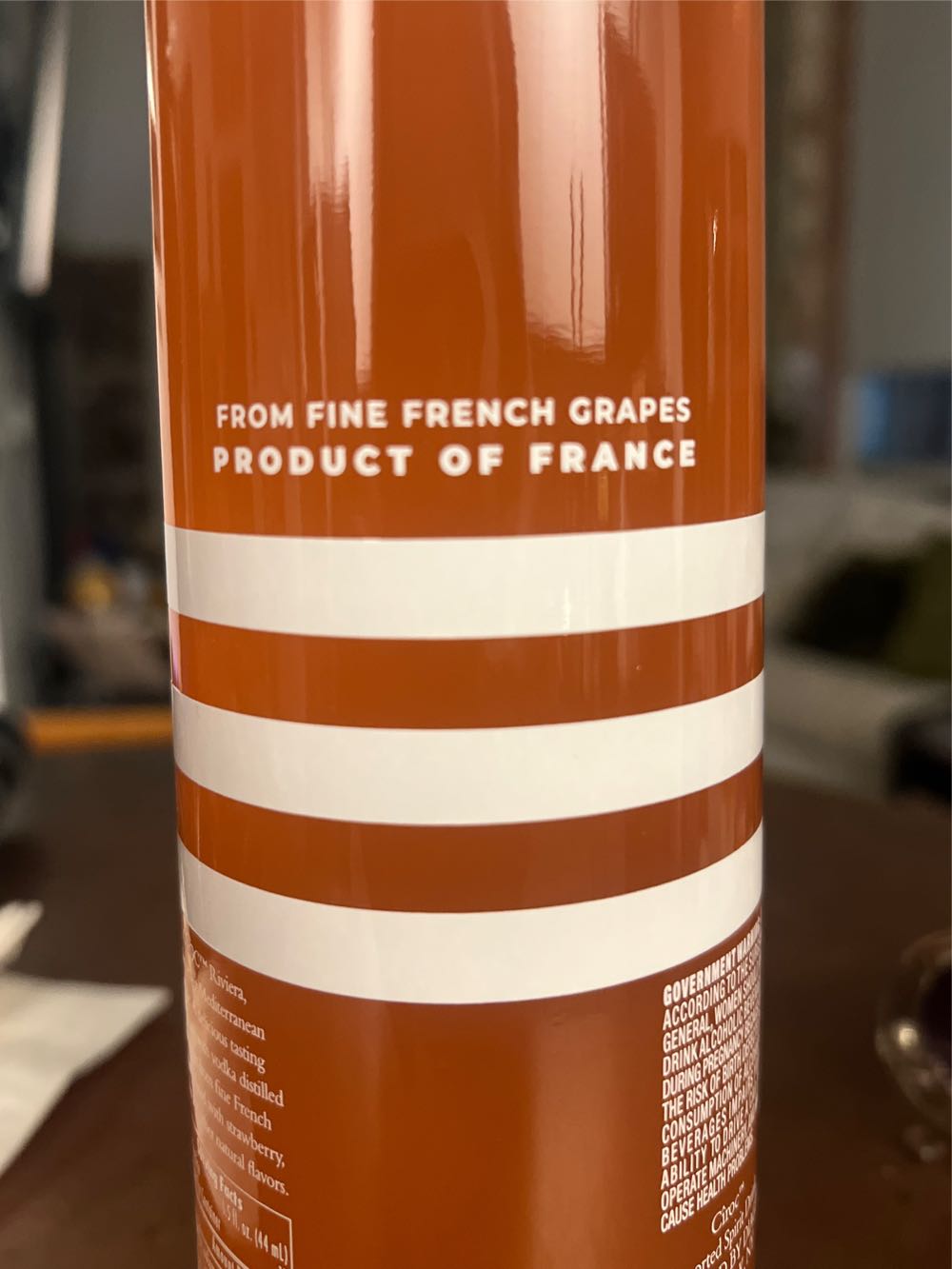 Ciroc Riviera Strawberry Lemonade Vodka 750ml Limonade - Ciroc Distilling Company (750 mL) alcohol collectible [Barcode 088076190283] - Main Image 3