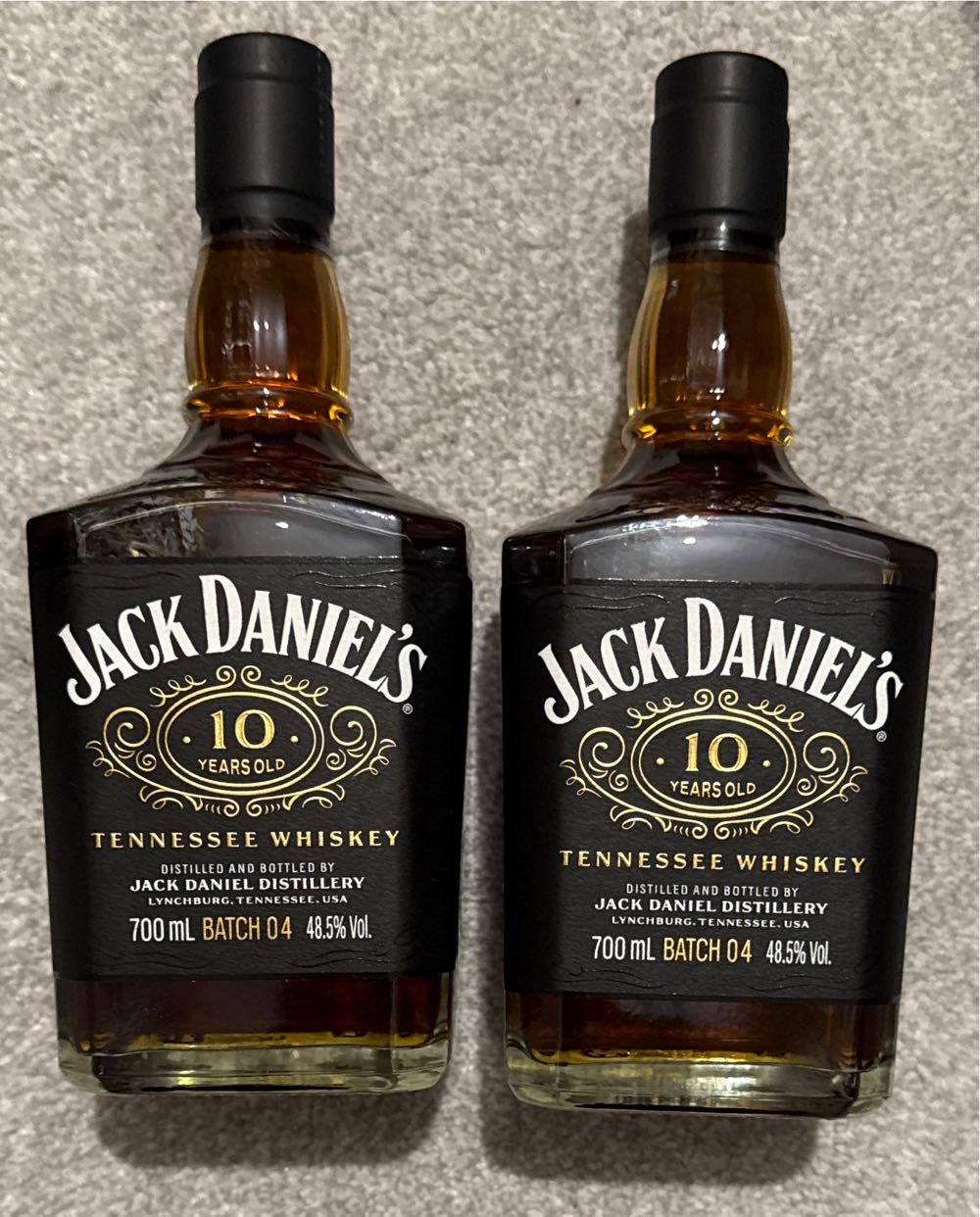 Jack Daniels 10 Year Old Batch 4 - Jack Daniel’s (700 mL) alcohol collectible [Barcode 5099873031100] - Main Image 4