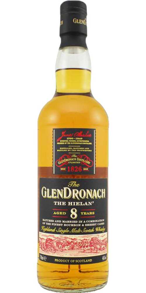 Glendronach 08-year-old The Hielan’  alcohol collectible [Barcode 5060399681230] - Main Image 2